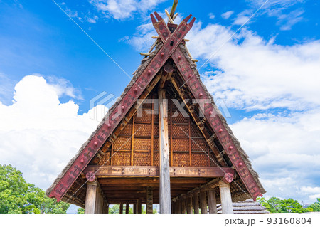 大阪府和泉市　曾根史跡公園　いずみの高殿 93160804