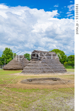 大阪府和泉市 池上曾根史跡公園 竪穴住居 大阪府和泉市 池上曾根史跡公園 竪穴住居 93160881