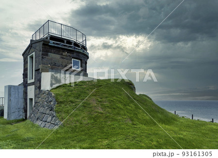 日本最北端　宗谷岬　大岬旧海軍望楼 93161305