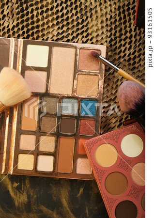 fashion set of new cosmetics palettes. 93161505