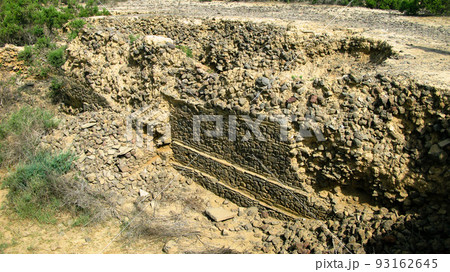 Ruin of old historic Archaeological excavations at Adulis, Eritrea 93162645
