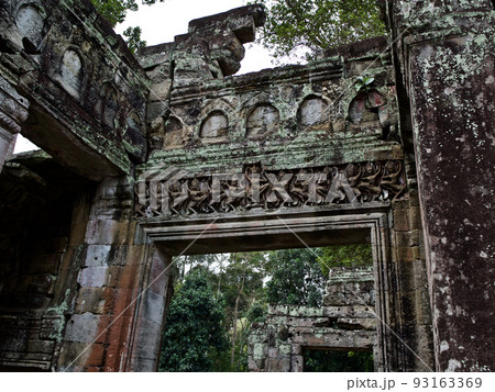 Architecture of ancient temple complex Angkor, Siem Reap Architecture of ancient temple complex Angkor, Siem Reap 93163369
