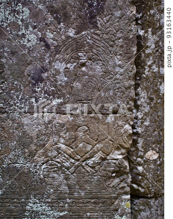 Architecture of ancient temple complex Angkor, Siem Reap Architecture of ancient temple complex Angkor, Siem Reap 93163440