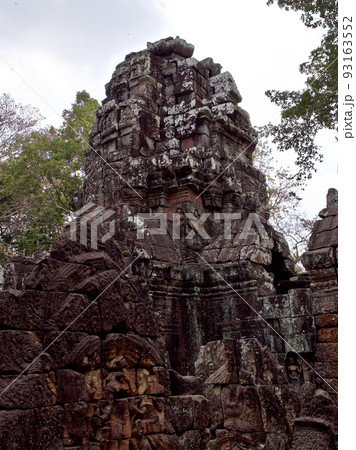 Architecture of ancient temple complex Angkor, Siem Reap Architecture of ancient temple complex Angkor, Siem Reap 93163552
