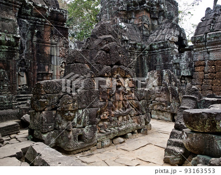 Architecture of ancient temple complex Angkor, Siem Reap Architecture of ancient temple complex Angkor, Siem Reap 93163553