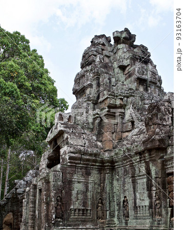 Architecture of ancient temple complex Angkor, Siem Reap Architecture of ancient temple complex Angkor, Siem Reap 93163704