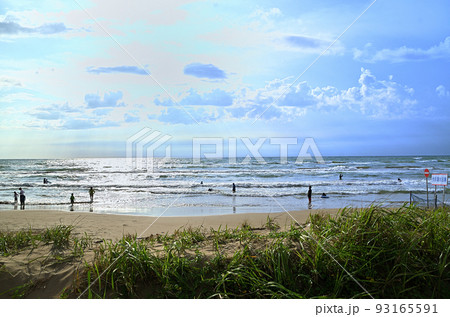 石川県千里浜なぎさドライブウェイ　今浜海水浴場 93165591