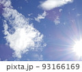 太陽と雲 93166169
