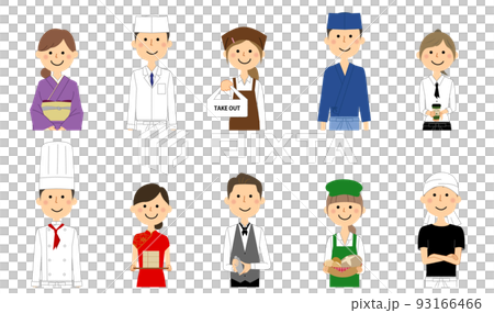 people working in restaurants 93166466