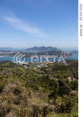 ゆめしま海道 岩城橋(愛媛県上島町 岩城島と生名島) ゆめしま海道 岩城橋(愛媛県上島町 岩城島と生名島) 93167456