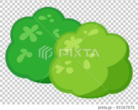 cute shrub illustration 93167878