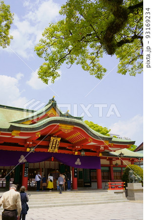 西宮神社（西宮えびす）拝殿／兵庫県西宮市 93169234