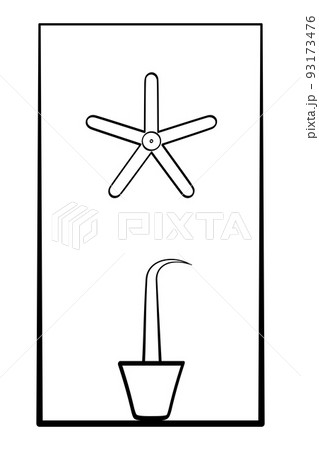 Seba star and incense burner, in a rectangle frame. Symbol of a star with a circle, representing the afterlife. Depicted on the pillard chamber in the tomb of Thutmose III, in the Valley of the Kings. Seba star and incense burner, in a rectangle frame. Symbol of a star with a circle, representing the afterlife. Depicted on the pillard chamber in the tomb of Thutmose III, in the Valley of the Kings. 93173476