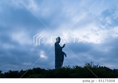茨城県牛久市 夏の早朝の牛久大仏 茨城県牛久市 夏の早朝の牛久大仏 93175008