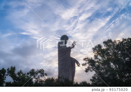 茨城県牛久市 夏の早朝の牛久大仏 茨城県牛久市 夏の早朝の牛久大仏 93175020