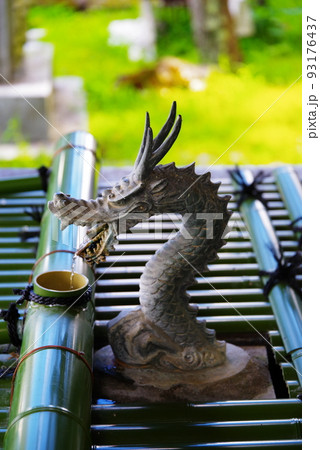手水舎の龍 93176437