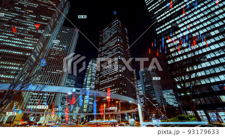 都市と経済イメージ 93179633