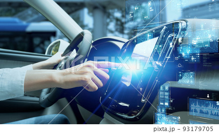 自動車とテクノロジー ITS MaaS 自動車とテクノロジー ITS MaaS 93179705