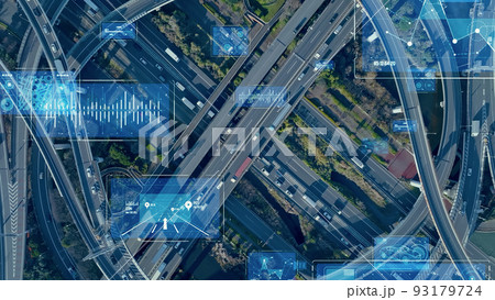 交通とテクノロジー　ITS　MaaS 93179724