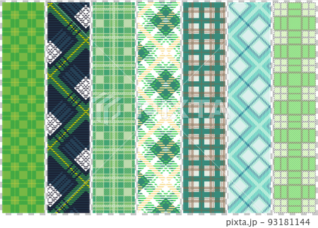 格子圖案綠色/綠色變化圖 93181144