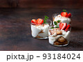 tiramisu with strawberries 93184024