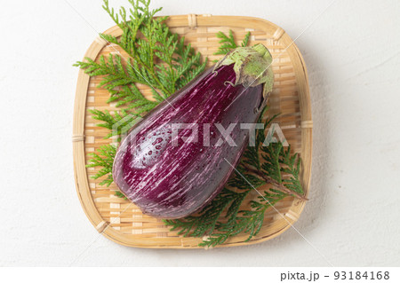 新鮮なゼブラ茄子 93184168