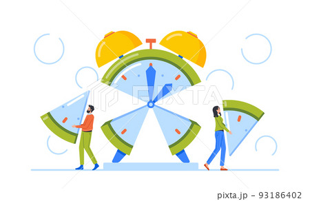 Time Management and Project Task Allocation...のイラスト素材 [93186402] - PIXTA