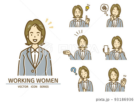 人物セット カラー【mk線・シリーズ】 人物セット カラー【mk線・シリーズ】 93186936