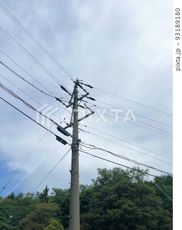 電柱 電柱 93189180