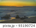 Beautiful sunset at the beach in Porto Covo, Portugal 93190724