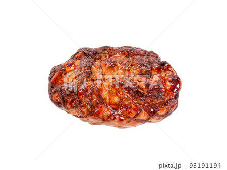 焼豚の塊【白背景・切り抜き】 93191194