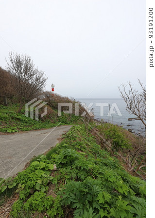 北海道　島牧　木巻岬灯台 93191200
