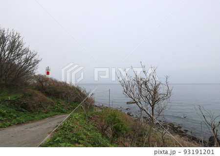 北海道　島牧　木巻岬灯台 93191201