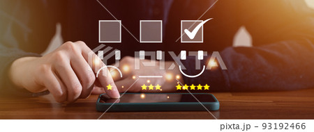 客 買い物客 お客様 93192466