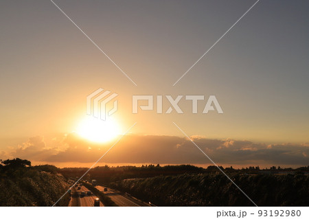 夕焼け空 夕焼け空 93192980
