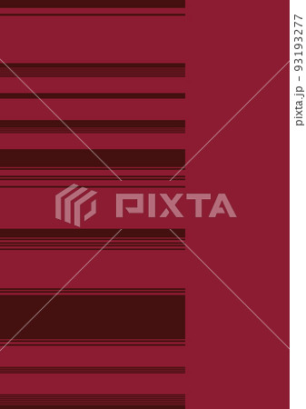 ラインストレート　（背景素材）　小豆色　赤 93193277