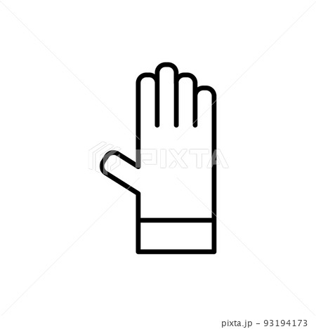 Illustration Vector Graphic of Glove icon 93194173