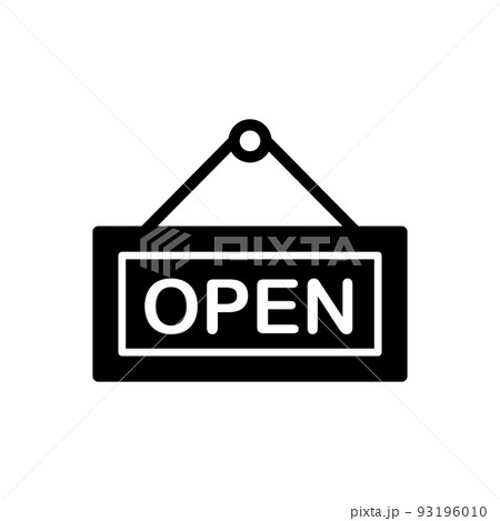 Illustration Vector Graphic of Open Tag iconのイラスト素材 [93196010] - PIXTA