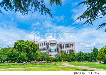 名大病院、鶴舞公園からの眺め〈愛知県名古屋市〉 93196785