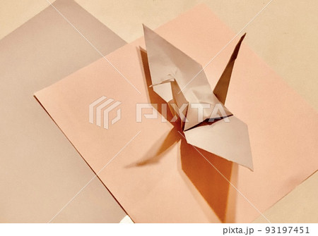 折り鶴 折り鶴 93197451