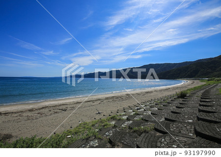 高知県四万十町 興津海岸 小室の浜 高知県四万十町 興津海岸 小室の浜 93197990
