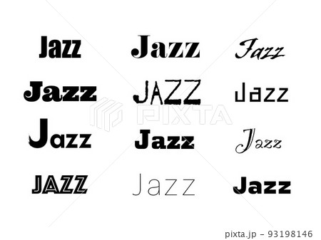 jazz、文字 jazz、文字 93198146
