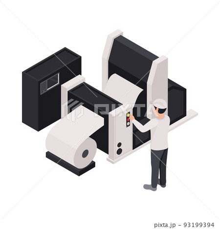 Isometric Printing House 93199394