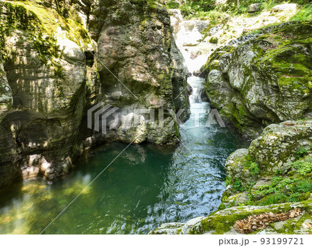 愛媛県砥部町 仙波渓谷の風景 愛媛県砥部町 仙波渓谷の風景 93199721