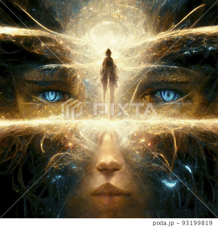 Cosmic Consciousness, Panpsychism and Transcendence Concept Cosmic Consciousness, Panpsychism and Transcendence Concept 93199819