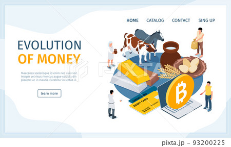 Evolution Of Money Landing Page 93200225
