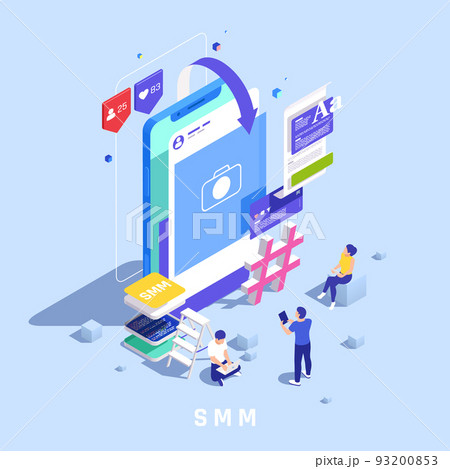 IT Professions Concept Illustration 93200853