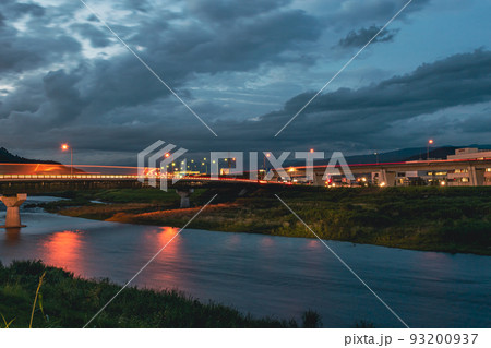 狩野川大橋の夜景 狩野川大橋の夜景 93200937