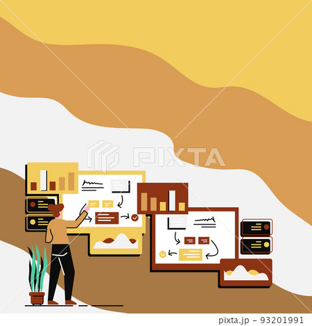 Important Message Presented On Board With Charts And Arrows Around. Crutial Informations Written In Frame With Graphs. Critical Announcement Displayed On Wavy Background Important Message Presented On Board With Charts And Arrows Around. Crutial Informations Written In Frame With Graphs. Critical Announcement Displayed On Wavy Background 93201991