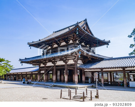 国宝 法隆寺 中門 世界遺産 国宝 法隆寺 中門 世界遺産 93202809